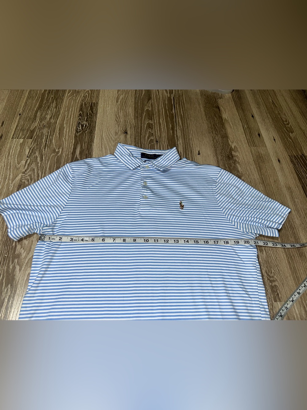 Polo Ralph Lauren Stripe Polo Men’s Medium - Picture 4 of 7